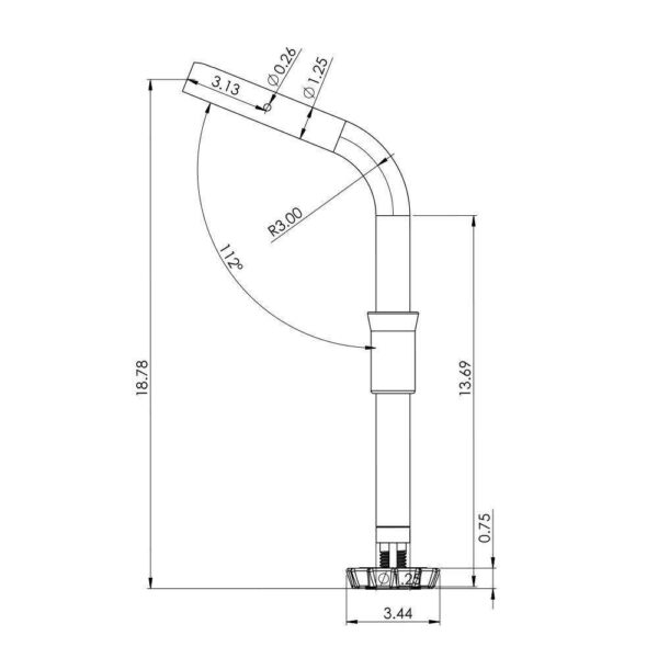 TACO ShadeFin Fixed Rod Holder Mount - Image 2