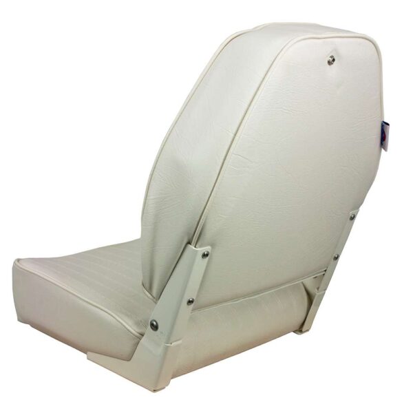 Springfield High Back Folding Seat - White - Image 2