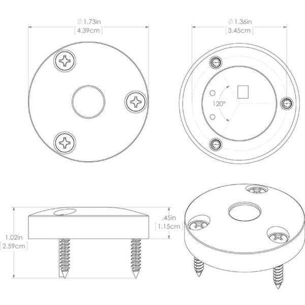 Lumitec Anywhere - LED Utility Light - Spectrum RGBW, Brushed - Image 4