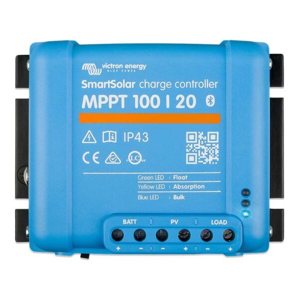 Victron SmartSolar MPPT 100-20 - Up to 48 VDC - UL Approved