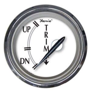 Faria Newport SS 2" Trim Gauge f-Honda