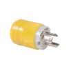 Marinco Locking Plug - 15A, 125V - Yellow - Image 2