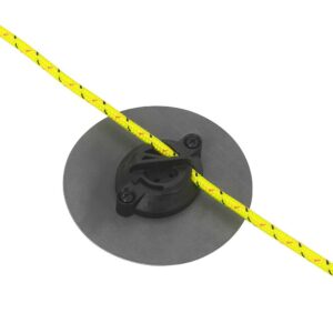 Barton Marine Quick Cleat - On a Patch f-Inflatables - 1-4"