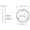 Hella Marine Apelo A1 RGB Underwater Light - 1800 Lumens - Black Housing - White Lens - Image 2