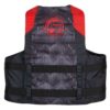 Full Throttle Adult Nylon Life Jacket - L-XL - Red-Black - Image 2