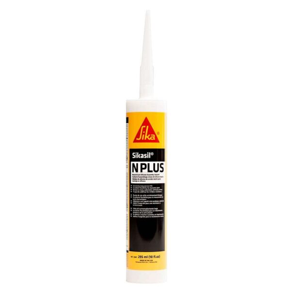 CW92121 Sika Sikasil-N Plus Clear 10oz w-Nozzle