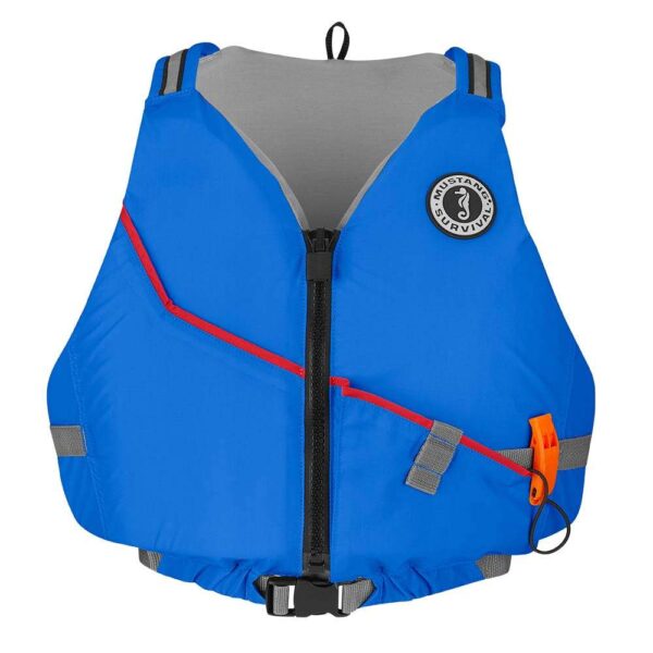 Mustang Journey Foam Vest - Blue - Medium-Large - Image 2