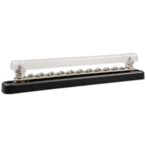 Victron Busbar 150A 2P w-20 Screws & Cover