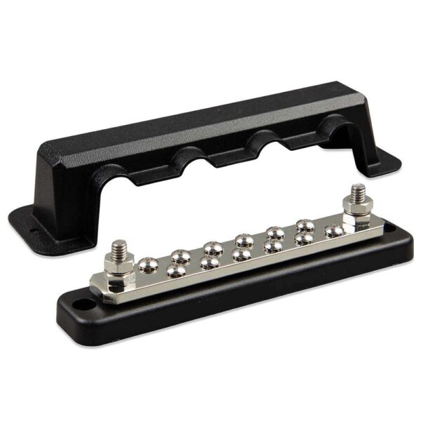 Victron Busbar 250A 2P w-12 Screws & Cover