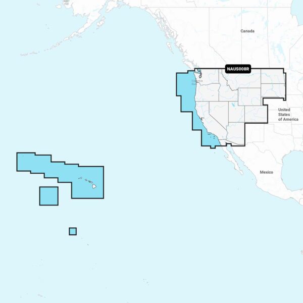 CW92610 Navionics+ NAUS008R - U.S. West