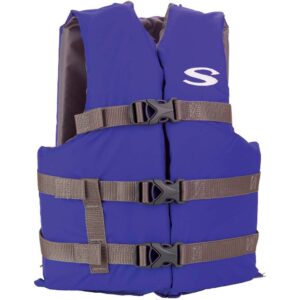 Stearns Youth Classic Vest Life Jacket - 50-90lbs - Blue-Grey