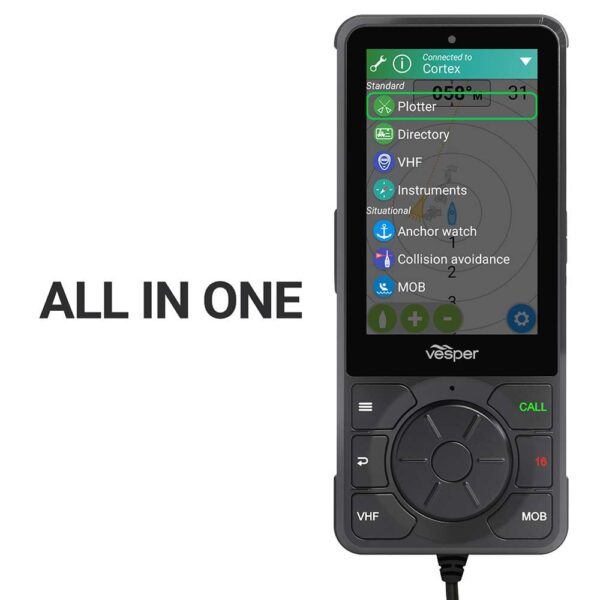 Vesper Cortex H1 Tethered Handset w-Non-Powered Cradle - Image 7