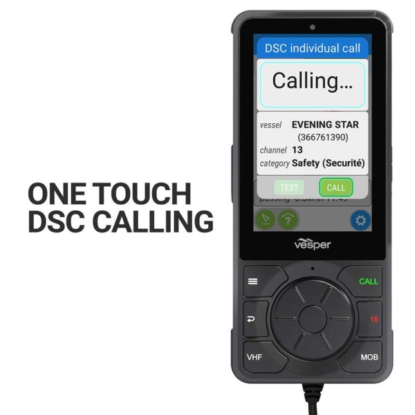 Vesper Cortex H1 Tethered Handset w-Non-Powered Cradle - Image 4