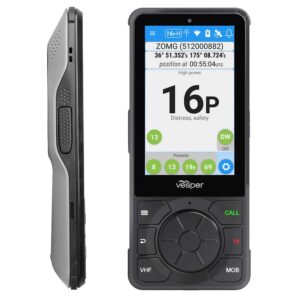 Vesper Cortex H1P Portable-Wireless-Rechargeable Handset w-Charging Cradle