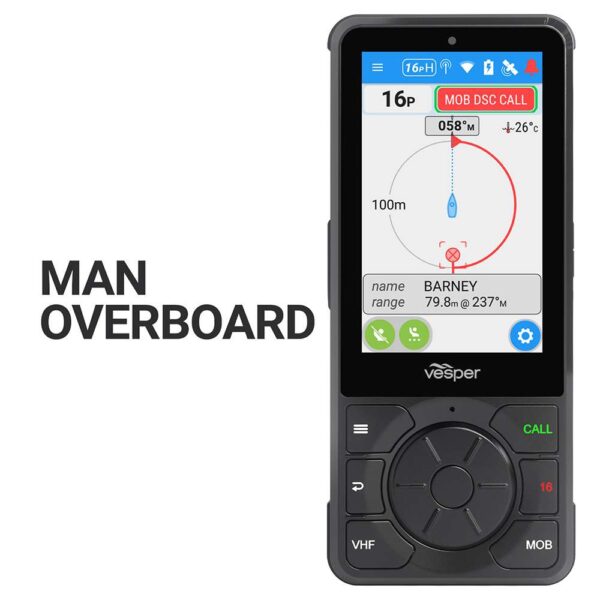 Vesper Cortex H1P Portable-Wireless-Rechargeable Handset w-Charging Cradle - Image 7