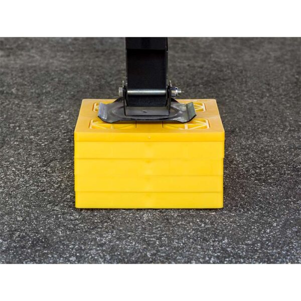 Camco FasTen Leveling Blocks w-T-Handle - 2x2 - Yellow *10-Pack - Image 3