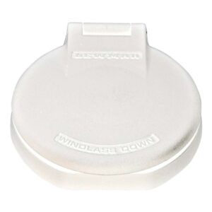 Lewmar Deck Foot Switch - Windlass Down - White Plastic
