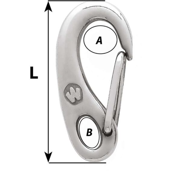 Wichard Snap Hook - Length 3-15-16" - Image 2