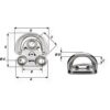 Wichard Folding Pad Eye - Diameter 25-64" - Image 2