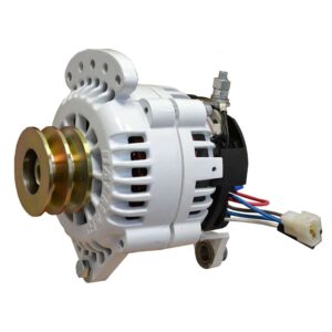 Balmar Alternator 150 AMP 12V 4" Dual Foot Saddle Dual Pulley w-Isolated Ground