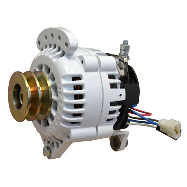 Balmar Alternator 150 AMP 12V 4" Dual Foot Saddle Dual Pulley w-Isolated Ground
