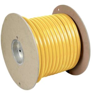 Pacer Yellow 4-0 AWG Battery Cable - 100'