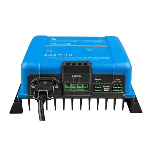 Victron Phoenix Smart IP43 Charger 12-50 (3) 120-240VAC Requires 5-15P Mains Cord - Image 2