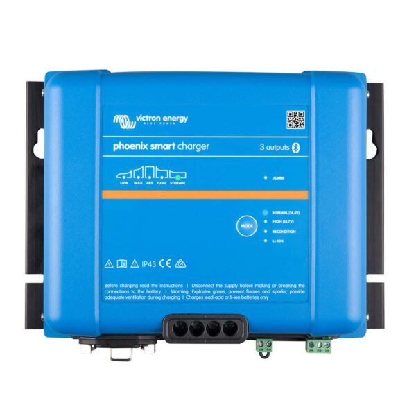 Victron Phoenix Smart IP43 Charger 24-25 (3) 120-240VAC Requires 5-15P Mains Cord