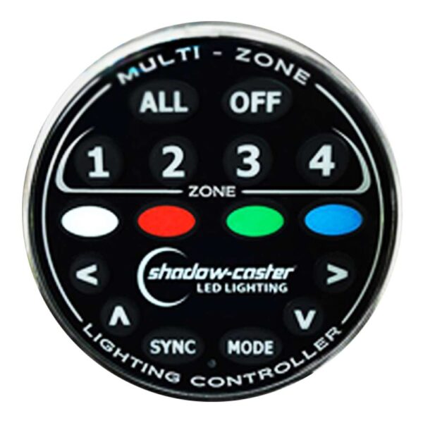 Shadow-Caster Round Zone Controller 4 Channel Remote f-MZ-LC or SCM-LC
