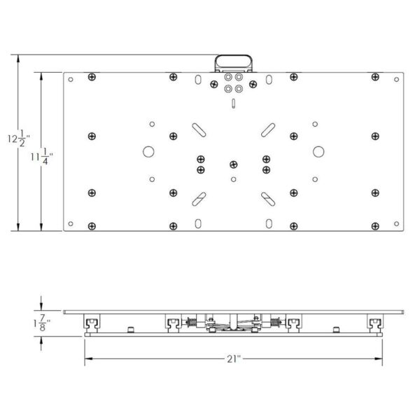TACO 11-1-8" x 24" Manual Seat Slide - Image 4