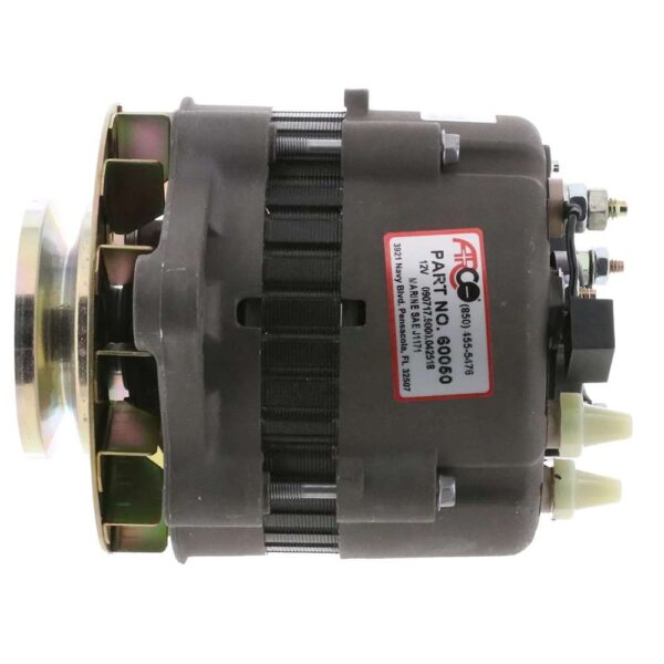 ARCO Marine Premium Replacement Alternator w-Single Groove Pulley - 12V, 55A - Image 4