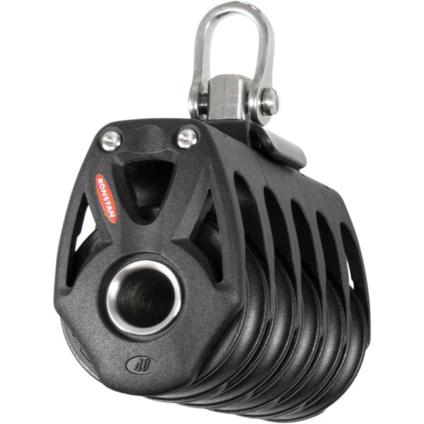 Ronstan Series 40 Orbit BB Quin Block w-Swivel Shackle