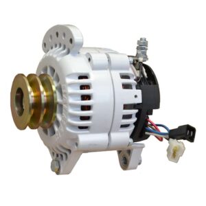 Balmar Alternator 120 AMP 12V 3.15" Dual Foot Saddle Dual Pulley w-Isolated Ground
