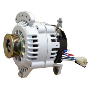 Balmar Alternator 120 AMP 12V 4" Dual Foot Saddle K6 Pulley w-Isolated Ground