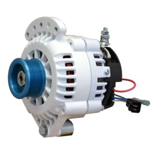 Balmar Alternator 100 AMP 12V 1-2" Single Foot Spindle Mount J10 Pulley w-Isolated Ground