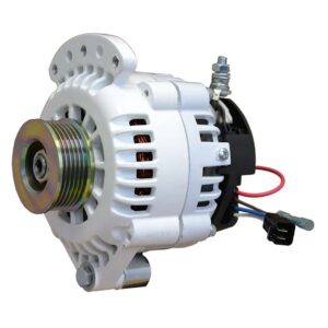 Balmar Alternator 100 AMP 12V 1-2" Single Foot Spindle Mount K6 Pulley w-Isolated Ground
