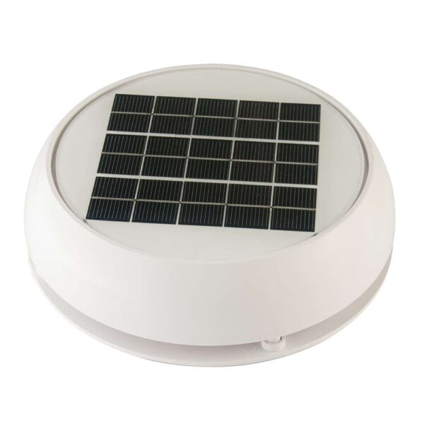 Marinco Day-Night Solar Vent 4" - White