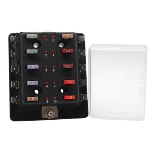 Cole Hersee Standard 10 MINI Series Fuse Block w-LED Indicators