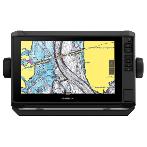 CW98051 Garmin ECHOMAP UHD2 93sv Chartplotter-Fishfinder Combo w-US Inland Maps w-o Transducer