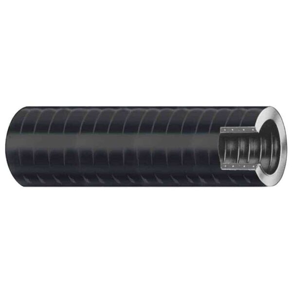 Trident Marine 3-4" x 50' VAC XHD Bilge & Live Well Hose - Hard PVC Helix - Black