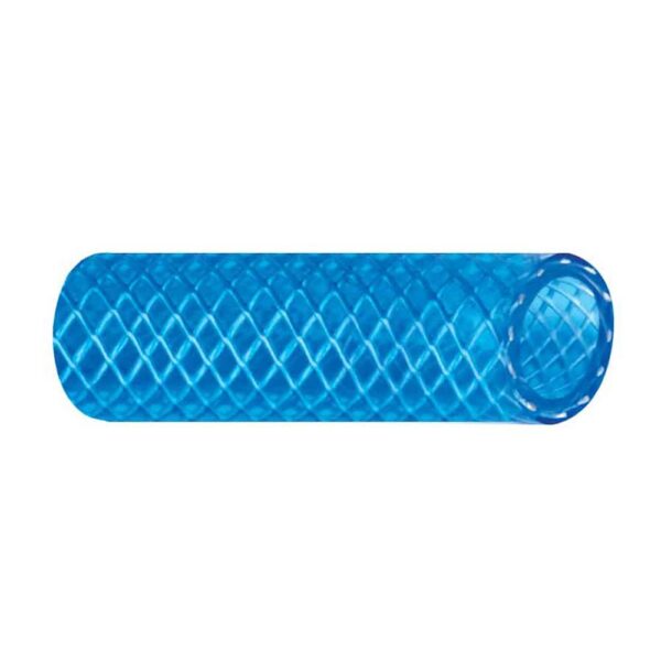 Trident Marine 3-4" x 50' Boxed Reinforced PVC (FDA) Cold Water Feed Line Hose - Drinking Water Safe - Translucent Blue