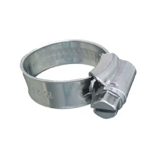 Trident Marine 316 SS Non-Perforated Worm Gear Hose Clamp - 3-8" Band - (1-1-16"  1-1-2") Clamping Range - 10-Pack - SAE Size 16