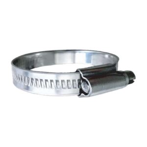 Trident Marine 316 SS Non-Perforated Worm Gear Hose Clamp - 15-32" Band - (5-8"  15-16") Clamping Range - 10-Pack - SAE Size 8