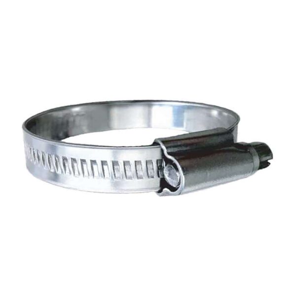 Trident Marine 316 SS Non-Perforated Worm Gear Hose Clamp - 15-32" Band - (5-8"  15-16") Clamping Range - 10-Pack - SAE Size 8