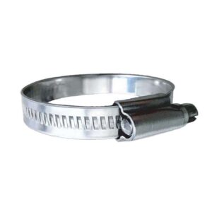 Trident Marine 316 SS Non-Perforated Worm Gear Hose Clamp - 15-32" Band - (2" - 2-9-16") Clamping Range - 10-Pack - SAE Size 32