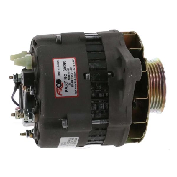 ARCO Marine Premium Replacement Alternator w-Multi-Groove Serpentine Pulley - 12V & 65A - Image 3