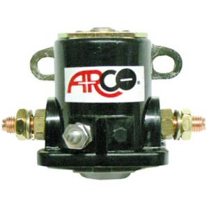 ARCO Marine Original Equipment Quality Replacement Solenoid f-Chrysler & BRP-OMC - 12V, Grounded Base