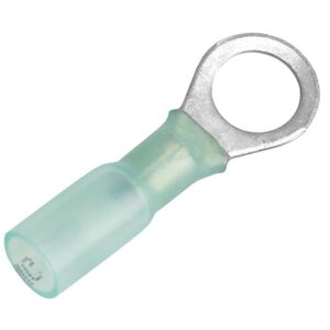 Pacer 16-14 AWG Heat Shrink Ring Terminal - 5-16" Stud Size - 100 Pack