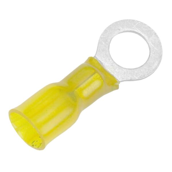 Pacer 12-10 AWG Heat Shrink Ring Terminal - 5-16" Stud Size - 25 Pack