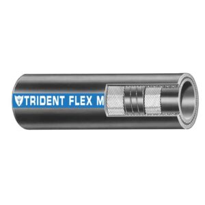 Trident Marine 1-1-4" Flex Marine Wet Exhaust & Water Hose - Black - Sold by the Foot